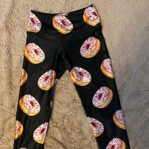 EUC Goldsheep Doughnut leggings Size XS.